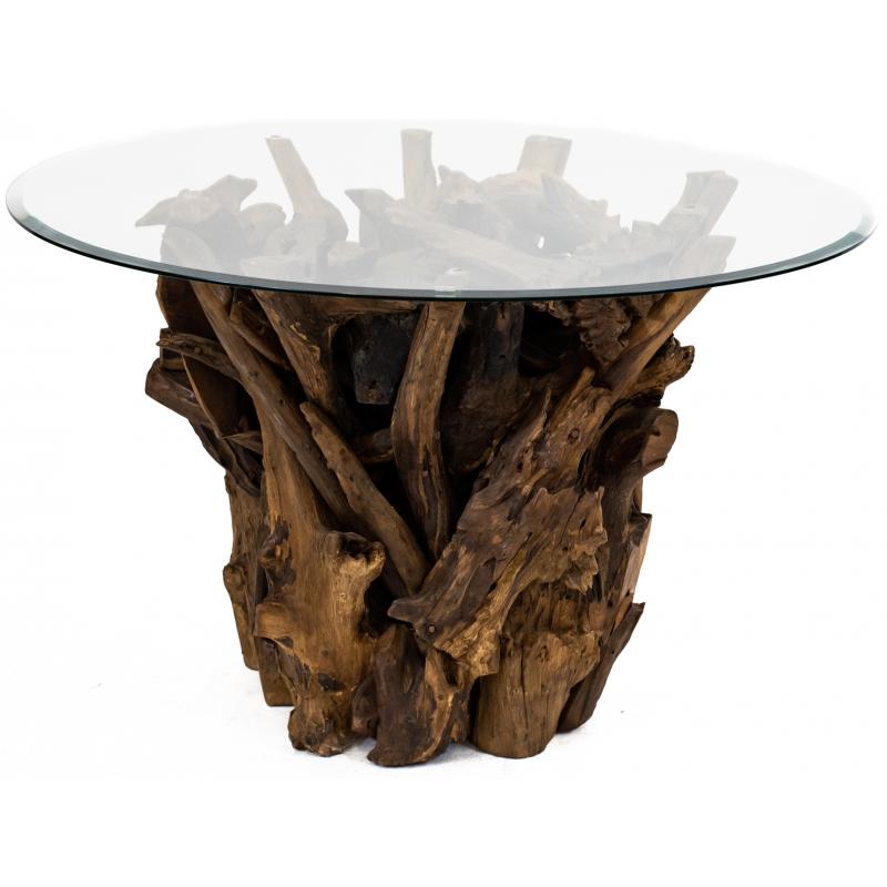 Redstone Teak Root Round Coffee Table